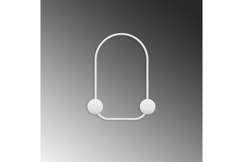 Metall Väggkrok Kelanburg Vit - Vit - Förvaring - Klädförvaring - Klädhängare