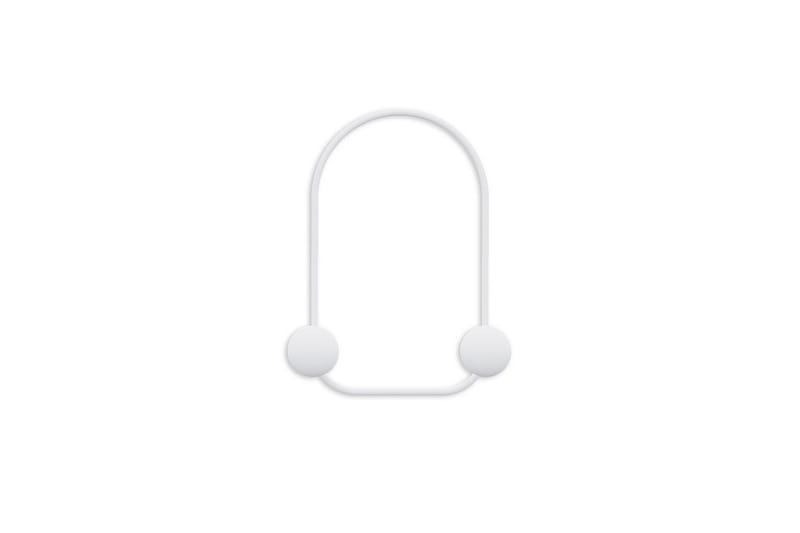 Metall Väggkrok Kelanburg Vit - Vit - Förvaring - Klädförvaring - Klädhängare