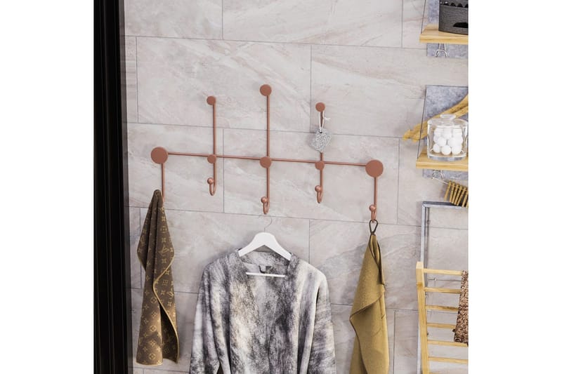 Metall Väggkrok Ranjita Koppar - Koppar - Förvaring - Klädförvaring - Klädhängare