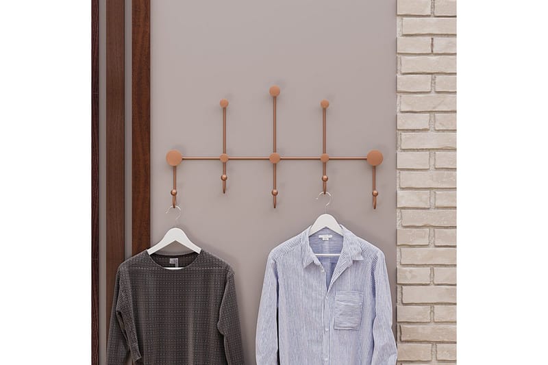 Metall Väggkrok Ranjita Koppar - Koppar - Förvaring - Klädförvaring - Klädhängare