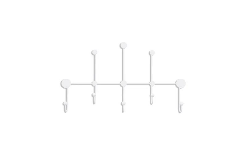 Metall Väggkrok Ranjita Vit, Vit