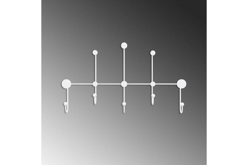 Metall Väggkrok Ranjita Vit - Vit - Förvaring - Klädförvaring - Klädhängare