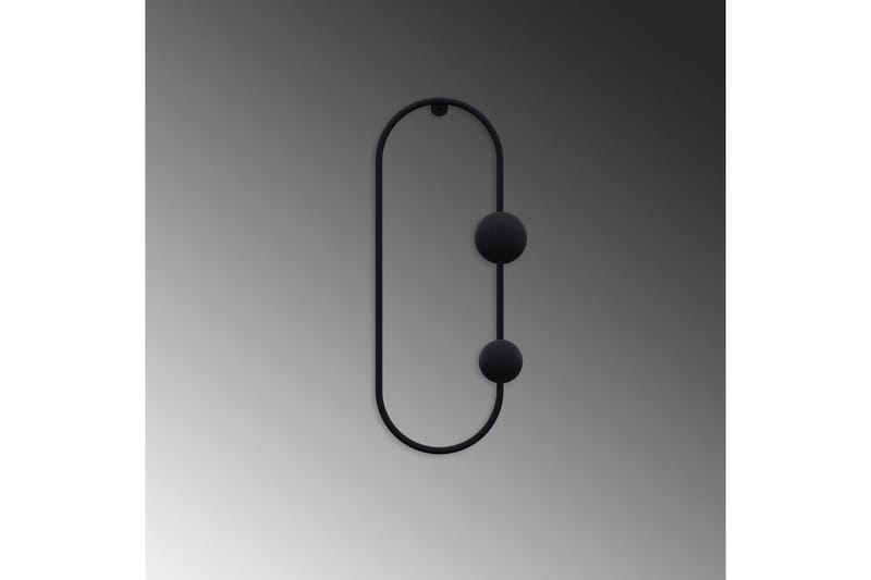 Metall Väggkrok Sota Svart - Svart - Förvaring - Klädförvaring - Klädhängare