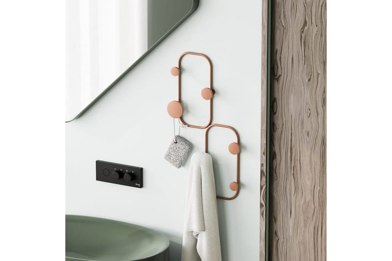 Metall Väggkrok Tivra Koppar - Koppar - Förvaring - Klädförvaring - Klädhängare