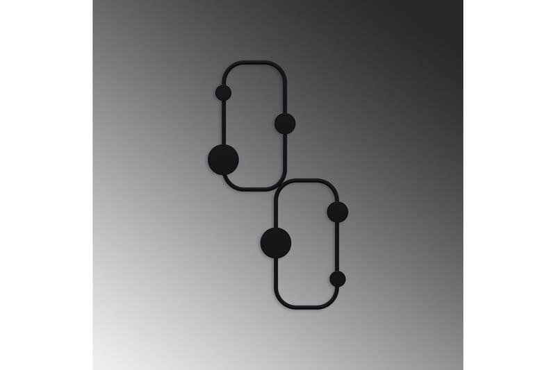 Metall Väggkrok Tivra Svart - Svart - Förvaring - Klädförvaring - Klädhängare