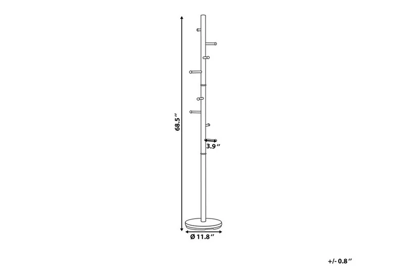 Pafundi Klädhängare - Guld - Förvaring - Klädförvaring - Klädhängare - Klädställning