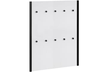 Plattpark Klädhängare 75x100 cm - Vit/Svart - Förvaring - Klädförvaring - Klädhängare