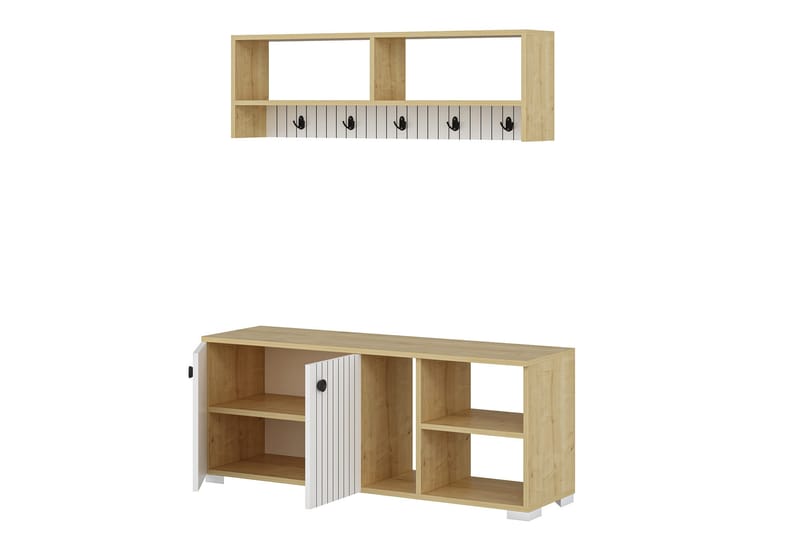 Rinorea Klädhängare 120x51,6 cm - Vit - Förvaring - Klädförvaring - Klädhängare