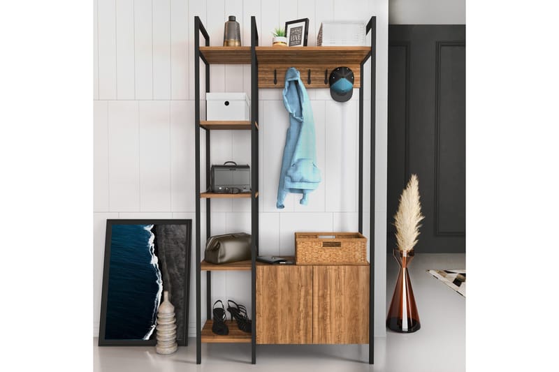 Rinorea Klädhängare 90x175 cm, Brun