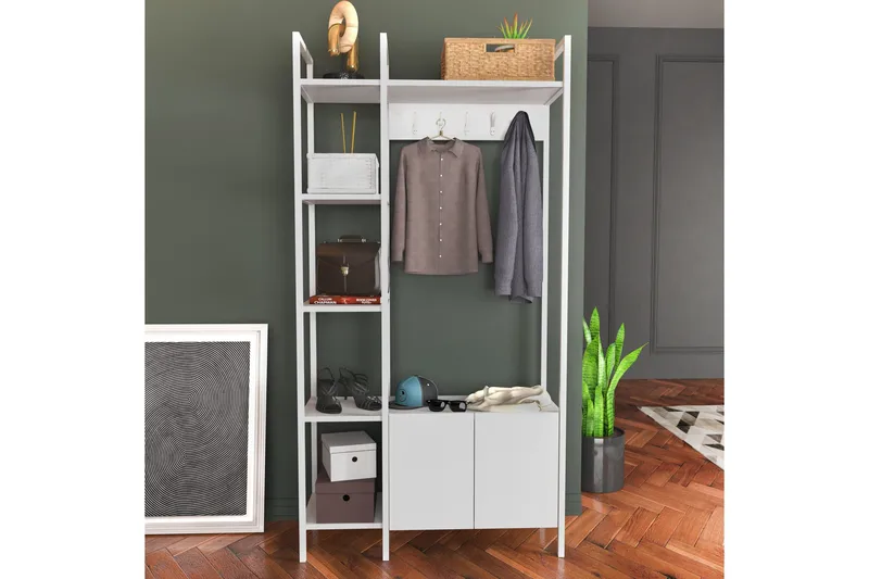 Rinorea Klädhängare 90x175 cm, Vit