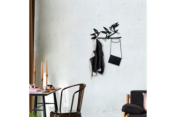 Salcuta Klädkrokar 52x32 cm - Svart - Förvaring - Klädförvaring - Klädhängare