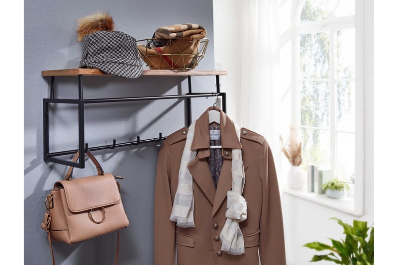 Seddik Klädkrok 71 cm - Brun - Förvaring - Klädförvaring - Klädhängare