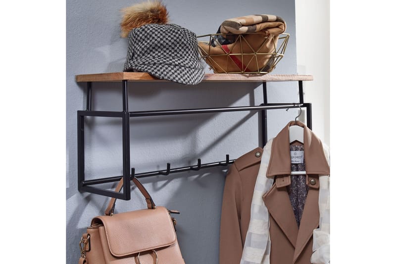 Seddik Klädkrok 71 cm - Brun - Förvaring - Klädförvaring - Klädhängare