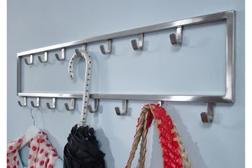 Seddik Klädkrok 80 cm - Silver - Förvaring - Klädförvaring - Klädhängare
