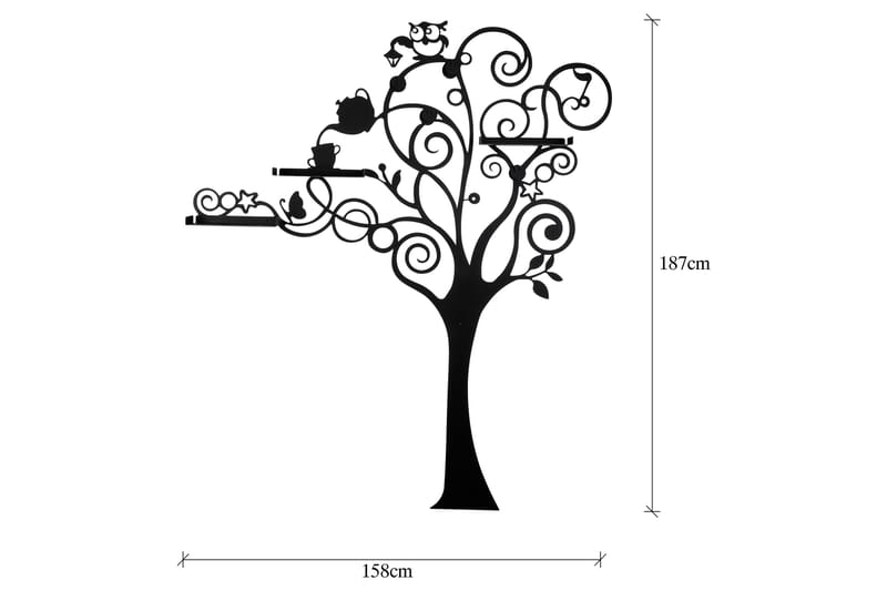 Tree Klädkrok - Svart - Förvaring - Klädförvaring - Klädhängare