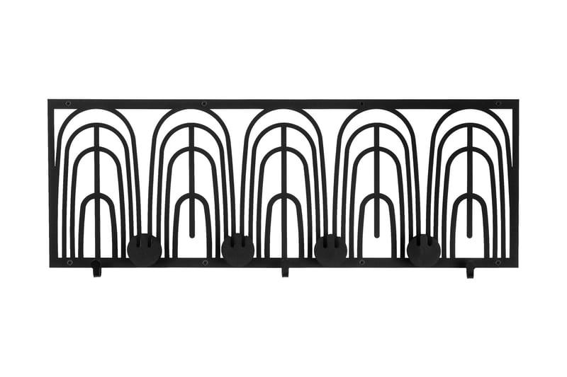 Tropic Klädkrok - Svart - Klädhängare - Kroklist & Klädkrokar - Klädhängare vägg