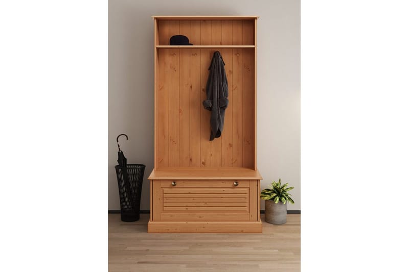 Mille Klädhängare - Brun - Förvaring - Klädförvaring - Klädhängare