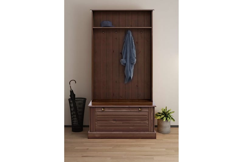 Mille Klädhängare - Brun - Förvaring - Klädförvaring - Klädhängare