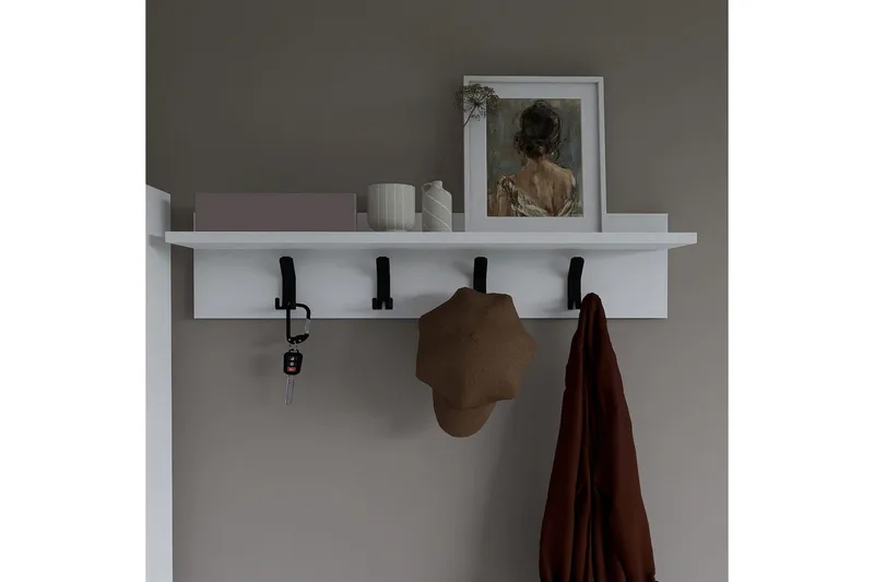 Nagouri Klädhängare 90 cm, Vit