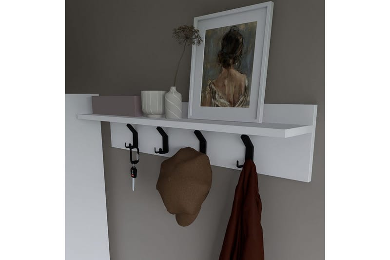 Nagouri Klädhängare 90 cm - Vit - Förvaring - Klädförvaring - Klädhängare