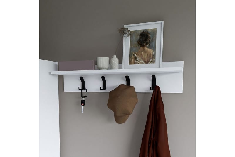 Nagouri Klädhängare 90 cm - Vit - Förvaring - Klädförvaring - Klädhängare