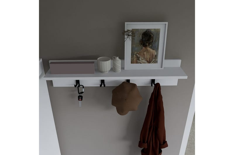 Nagouri Klädhängare 90 cm - Vit - Förvaring - Klädförvaring - Klädhängare