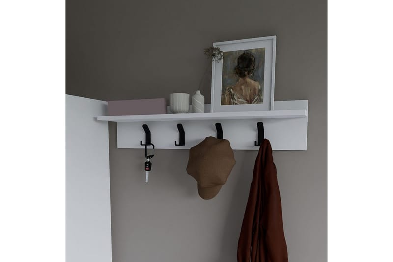 Nagouri Klädhängare 90 cm - Vit - Förvaring - Klädförvaring - Klädhängare