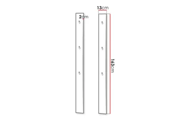 Simply Klädhängare 13 cm - Grå - Förvaring - Klädförvaring - Klädhängare