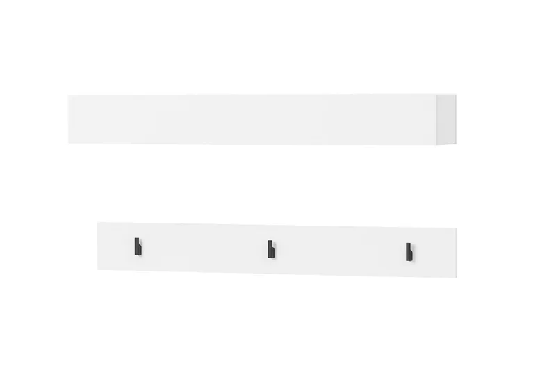 Simply Klädhängare 92 cm, Vit