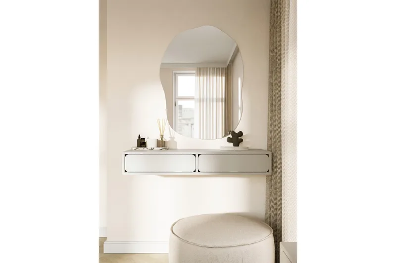 Marinport Väggskåp 110 cm - Beige - Förvaring - Väggförvaring