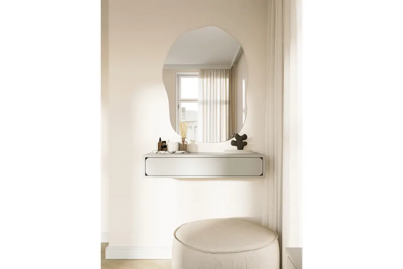 Marinport Väggskåp 90 cm - Beige - Förvaring - Väggförvaring