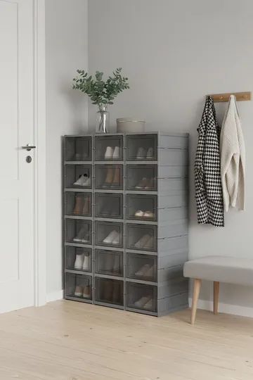 Overo Skoskåp 105 cm - Antracit - Förvaring - Hallförvaring