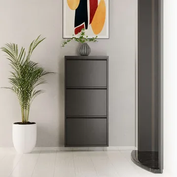 Rylanis Skoskåp 50x103 cm - Antracit - Förvaring - Skoförvaring