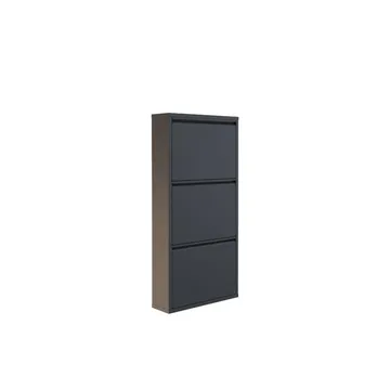 Rylanis Skoskåp 50x103 cm - Antracit - Förvaring - Skoförvaring