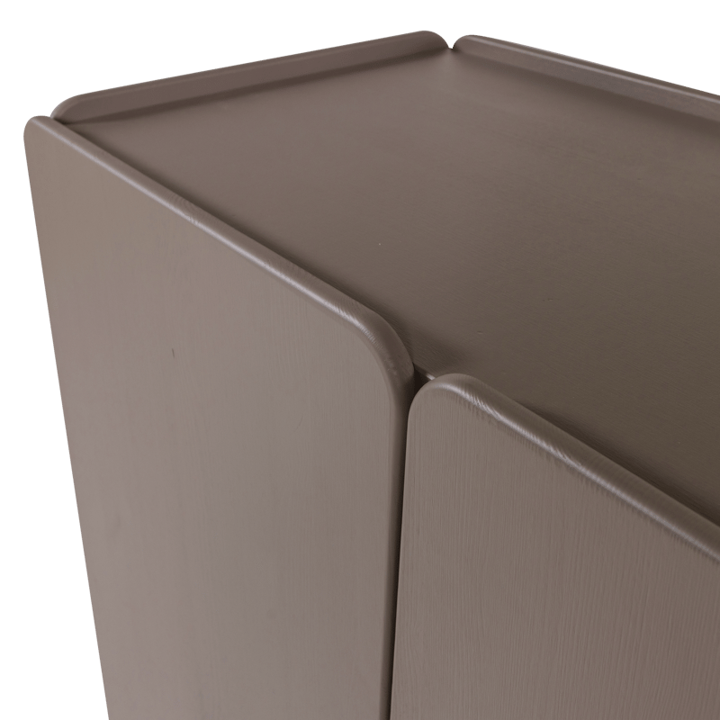 2-dörrars Skåp Root 100 cm - Tryffelbrun - Förvaring - Skåp - Förvaringsskåp