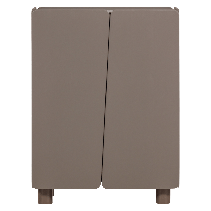 2-dörrars Skåp Root 100 cm - Tryffelbrun - Förvaring - Skåp - Förvaringsskåp