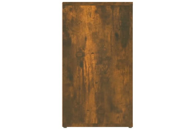 beBasic Förvaringsskåp rökfärgad ek 80x30x54 cm konstruerat trä - Brown - Förvaring - Skåp - Vitrinskåp