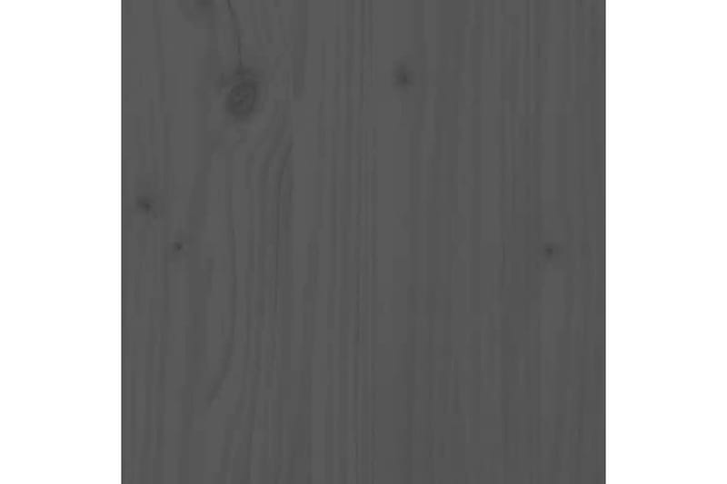beBasic Högskåp grå 34x40x108,5 cm massiv furu - Grey - Förvaring - Skåp - Förvaringsskåp