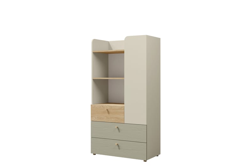 Buhan Highboard - Beige/Brun - Förvaring - Skåp - Förvaringsskåp