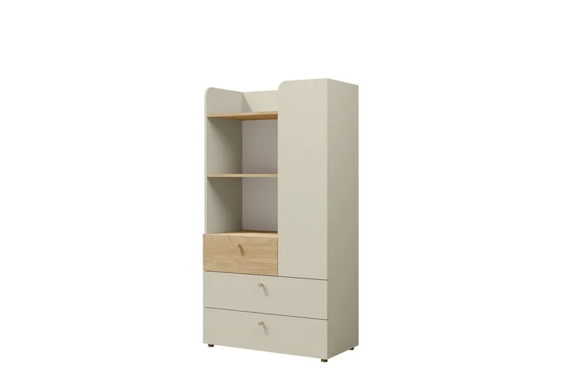 Buhan Highboard, Beige/Brun