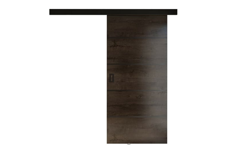 Clonmore Highboard - Mörkbrun - Förvaringsskåp