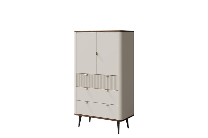 Cucina Highboard - Beige - Förvaring - Skåp - Förvaringsskåp