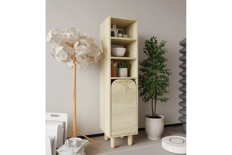 Estra Highboard - Brun - Förvaring - Skåp - Förvaringsskåp