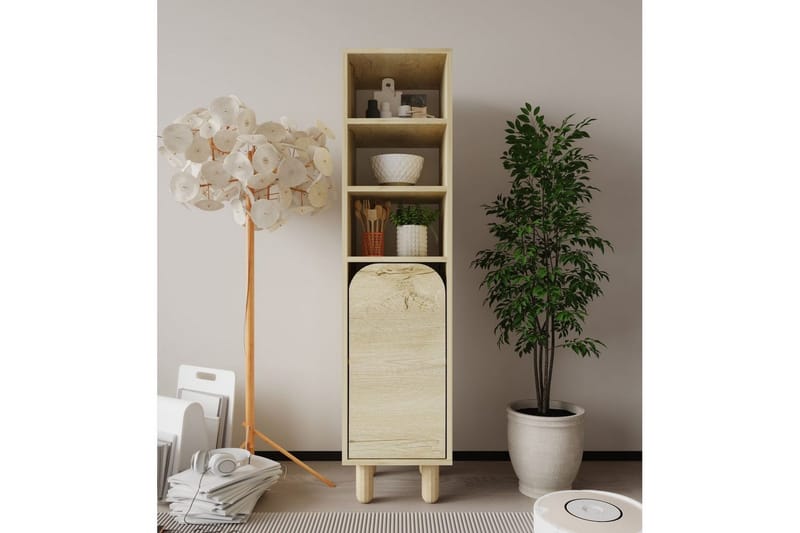 Estra Highboard - Brun - Förvaring - Skåp - Förvaringsskåp