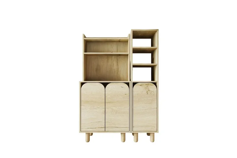 Estra Highboard, Brun