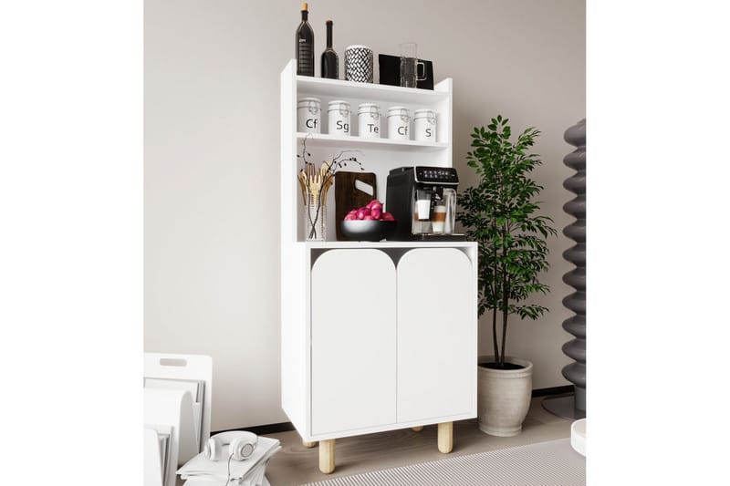 Estra Highboard - Vit - Förvaring - Skåp - Förvaringsskåp