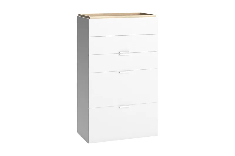 4You Skåp Vit/Trä/Natur, VOX