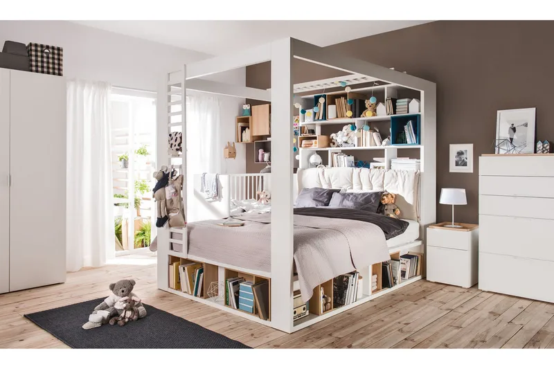 4You Skåp Vit/Trä/Natur - VOX - Förvaring - Skåp - Förvaringsskåp