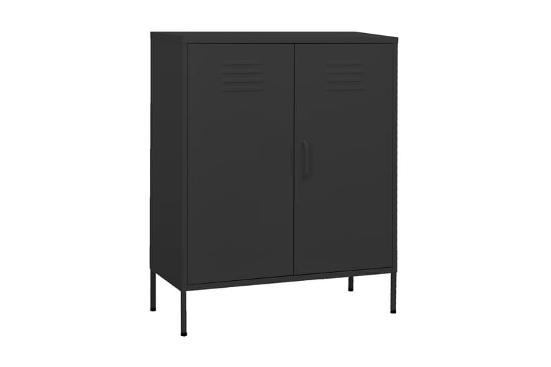 Förvaringsskåp antracit 80x35x101,5 cm stål - Antracit - Förvaring - Skåp - Förvaringsskåp