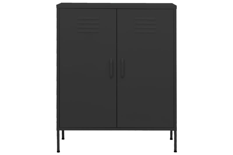 Förvaringsskåp antracit 80x35x101,5 cm stål - Antracit - Förvaring - Skåp - Förvaringsskåp